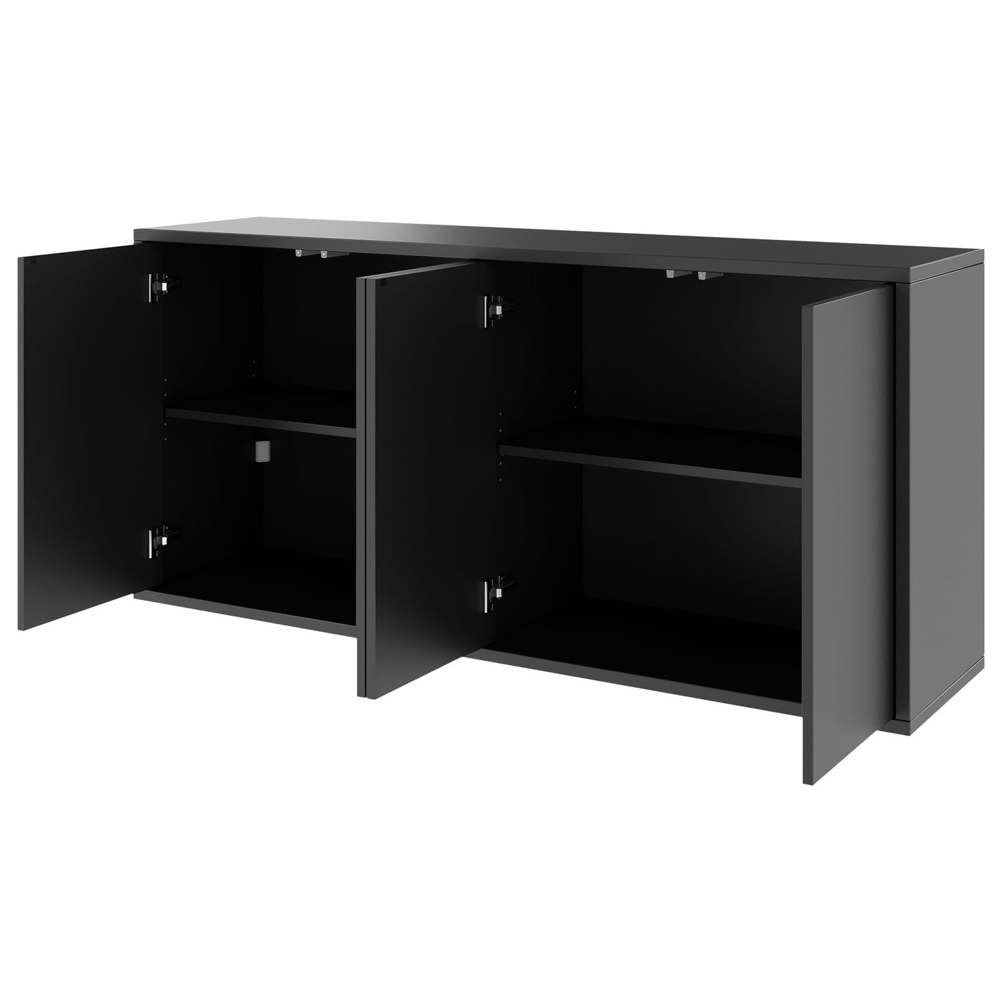 NOVA Sideboard | 2 OH, 1615 x 750 mm, antracite
