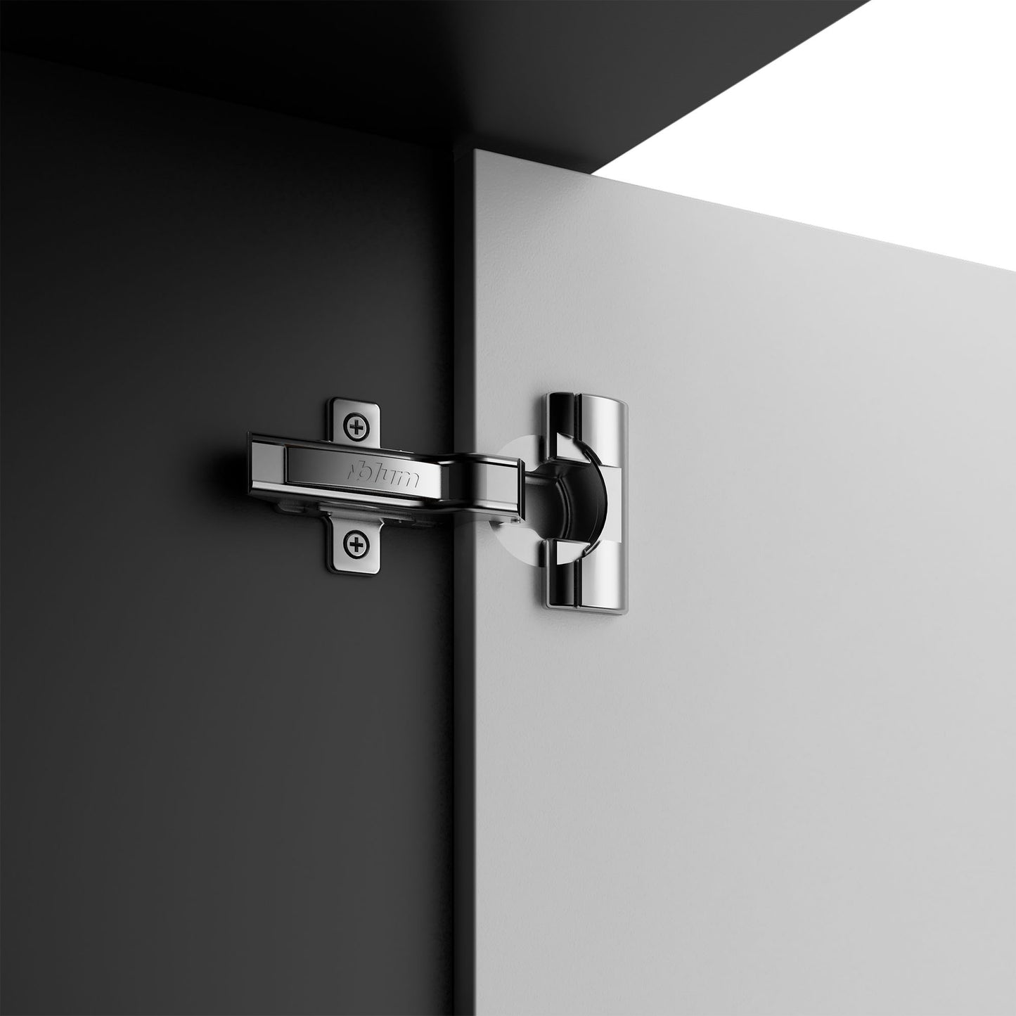 NOVA Buffet | 2 OH, 1615 x 750 mm, anthracite / blanc