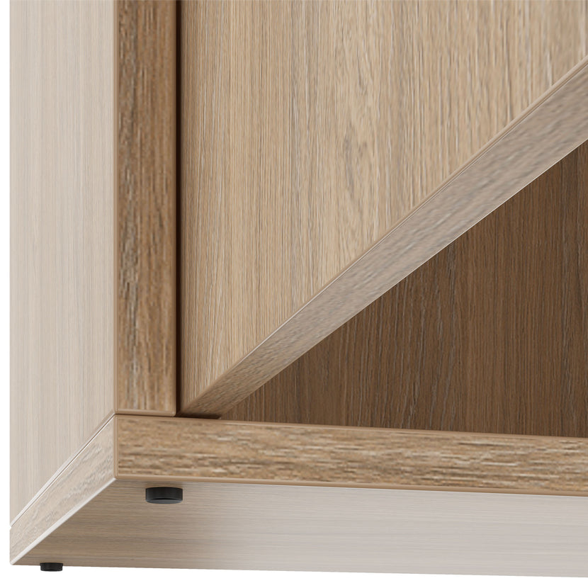 NOVA sideboard | 2 OH, 1615 x 750 mm, amber oak