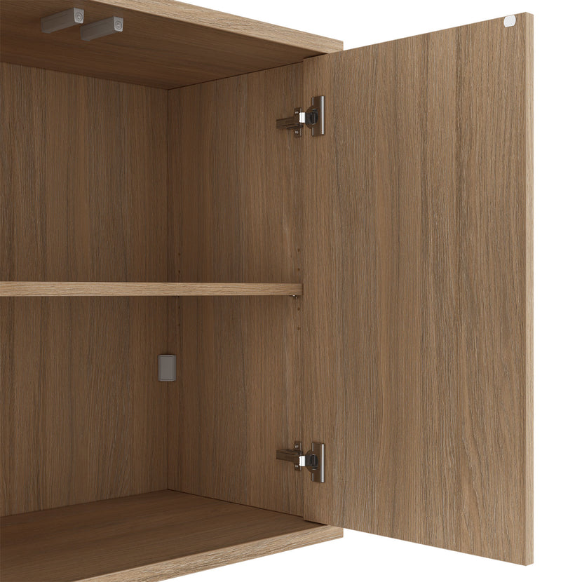 NOVA sideboard | 2 OH, 1615 x 750 mm, amber oak