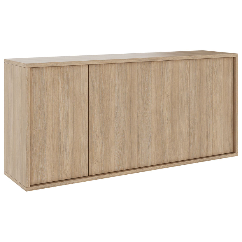 NOVA sideboard | 2 OH, 1615 x 750 mm, amber oak