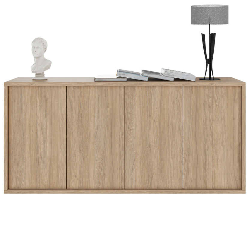 NOVA sideboard | 2 OH, 1615 x 750 mm, amber oak