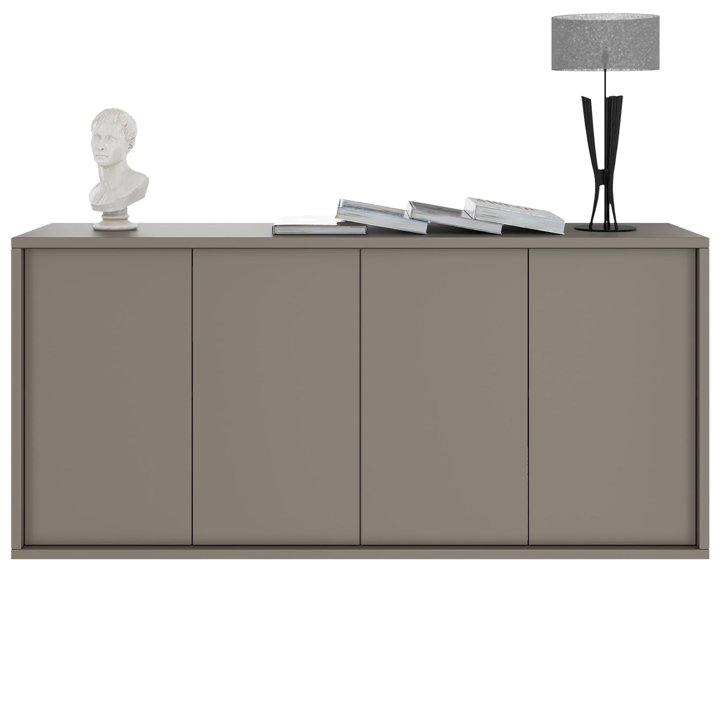 NOVA Sideboard | 2 oh, 1615 x 750 mm, cubanite grigio