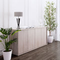 NOVA Credenza | 2 OH, 1615 x 750 mm, rovere nordico grigio - 1 Thumbnail Image