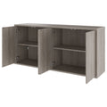 NOVA Credenza | 2 OH, 1615 x 750 mm, rovere nordico grigio - 14 Thumbnail Image