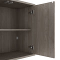 NOVA Credenza | 2 OH, 1615 x 750 mm, rovere nordico grigio - 15 Thumbnail Image