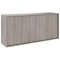 NOVA Credenza | 2 OH, 1615 x 750 mm, rovere nordico grigio - 3 Thumbnail Image
