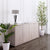 NOVA Sideboard | 2 OH, 1615 x 750 mm, Nordeiche grau