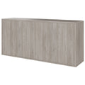NOVA Credenza | 2 OH, 1615 x 750 mm, rovere nordico grigio - 10 Thumbnail Image