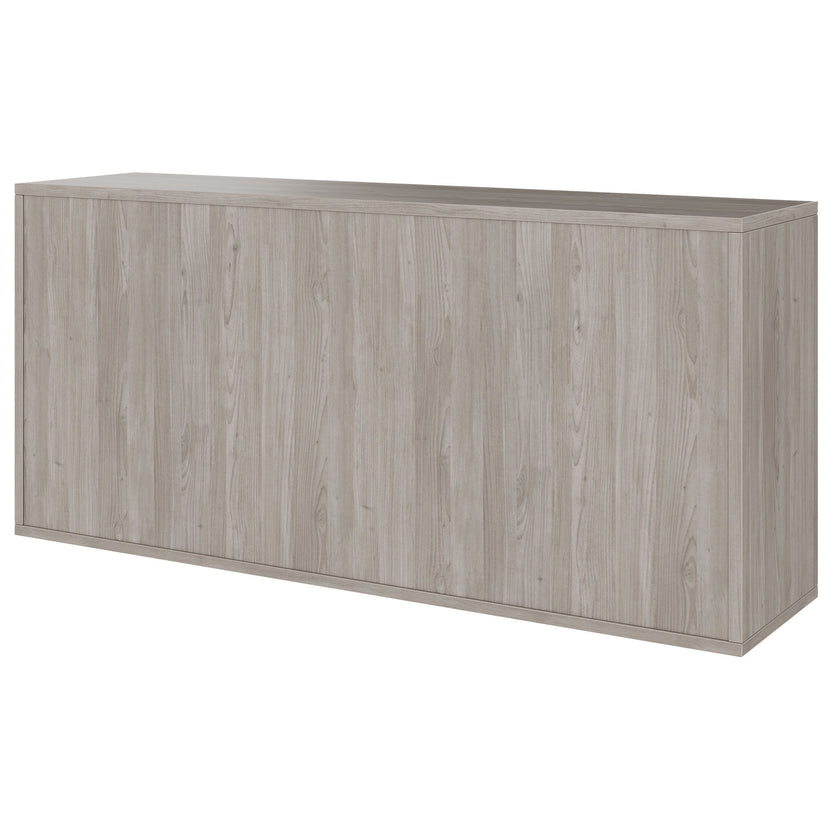 NOVA sideboard | 2 OH, 1615 x 750 mm, gray northern oak