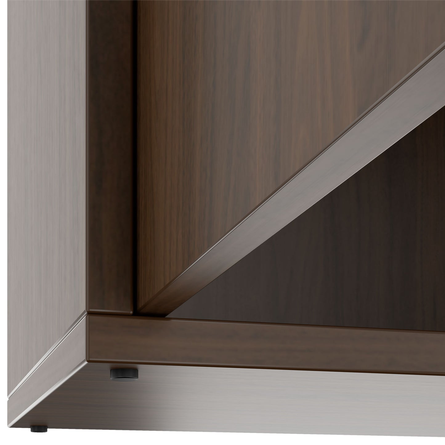 NOVA Buffet | 2 oh, 1615 x 750 mm, noix