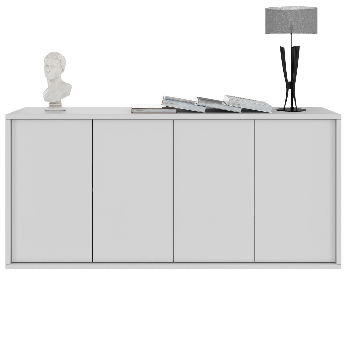 NOVA Buffet | 2 oh, 1615 x 750 mm, gris perlé