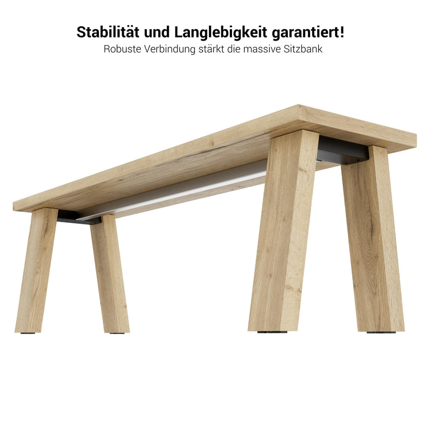 BRALCO TAKE OFF FARM bench | 680 - 1360 mm, wild oak