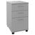 OPTIMA standing container | 600 mm deep, pearl gray