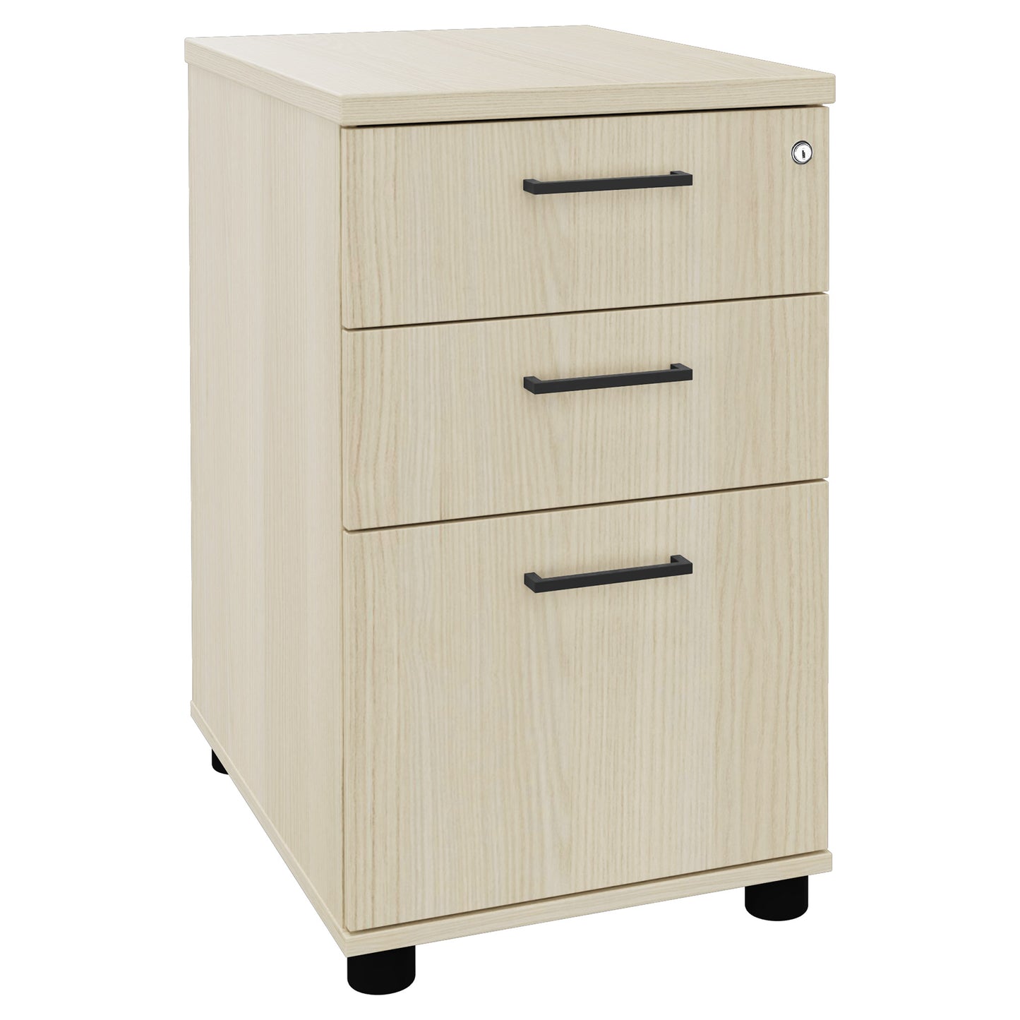OPTIMA standing container | 600 mm deep, sand ash