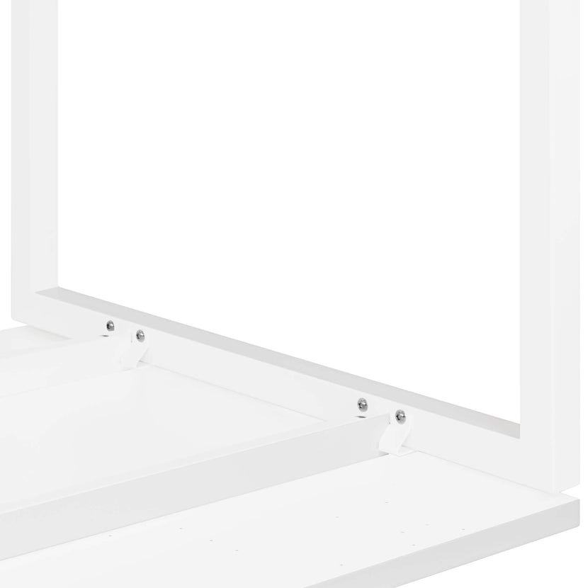 NOVA High table | 1600 x 700 mm (2 - 4 people), white
