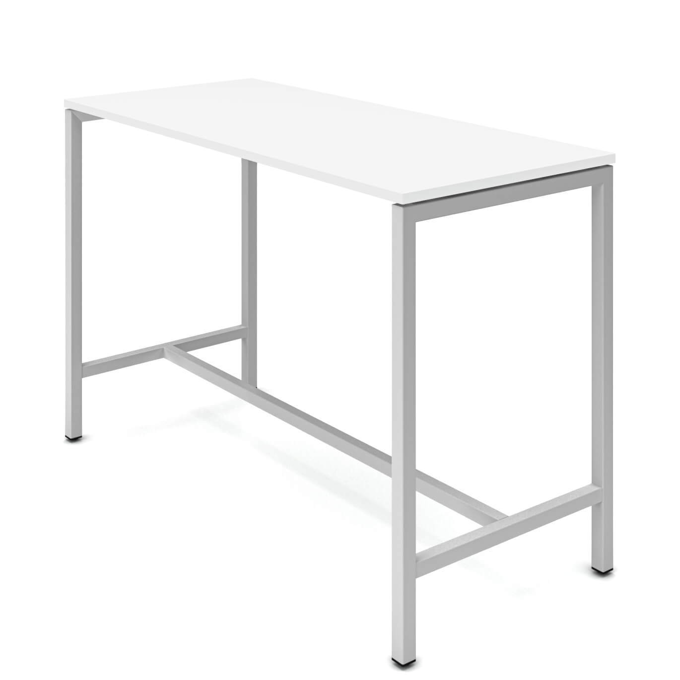 NOVA High table | 1600 x 700 mm (2 - 4 people), white