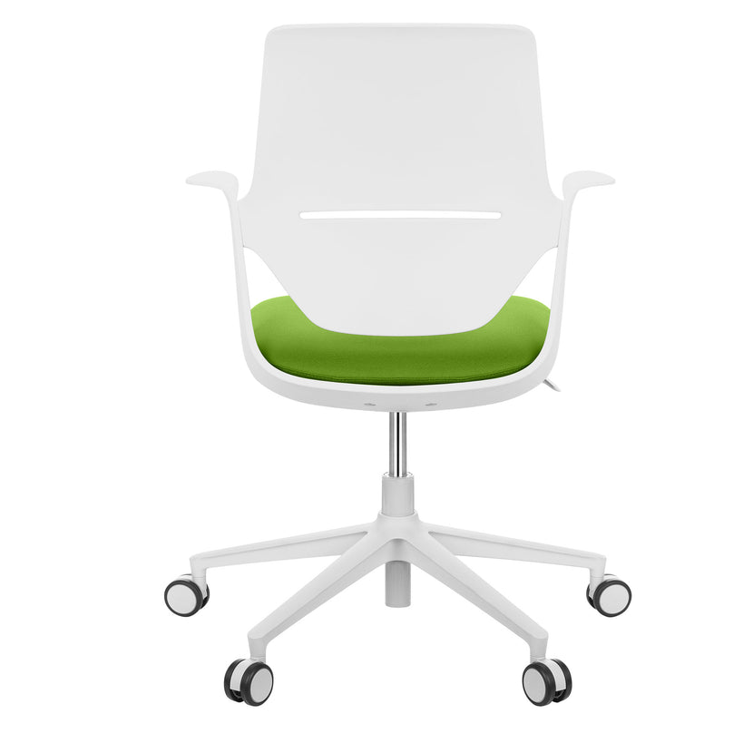 profim - TRILLO PRO Chaise oscillante de bureau | Mécanique synchrone, rembourrage sélectionnable, gris clair
