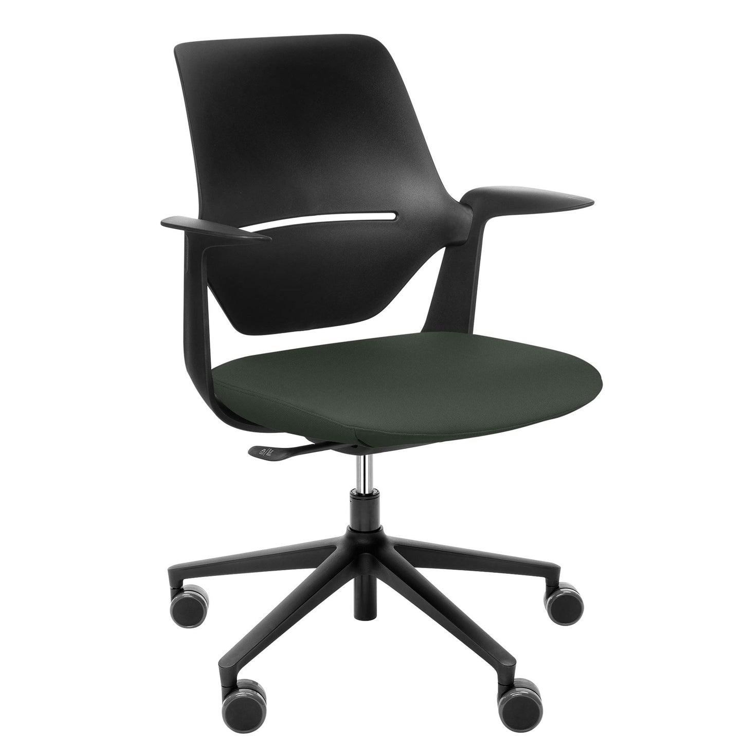 profim - TRILLO PRO Chaise oscillante de bureau | Mécanique synchrone, rembourrage sélectionnable, noir