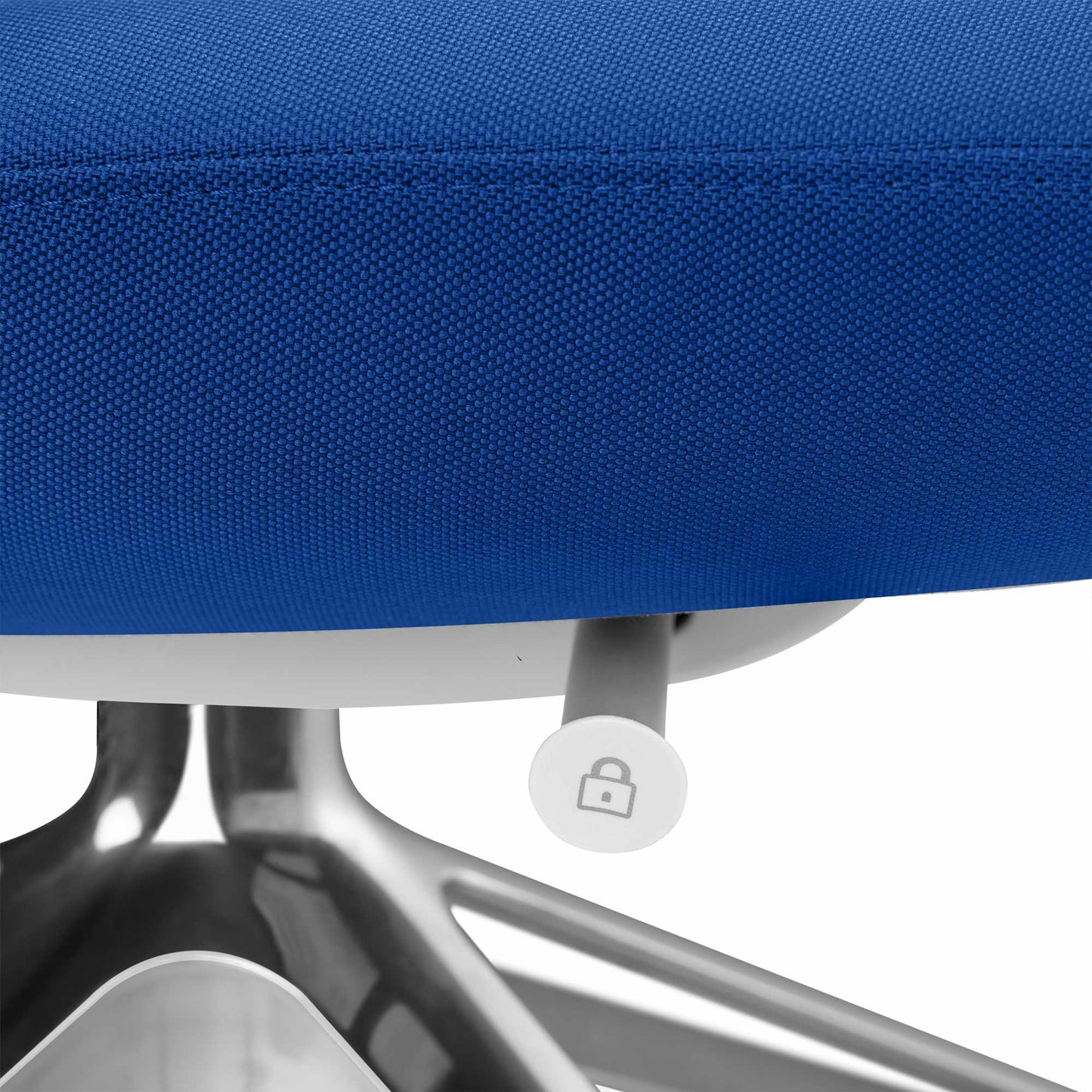 profim - TRILLO PRO swivel chair | Polished aluminum frame, synchronous mechanism, light gray