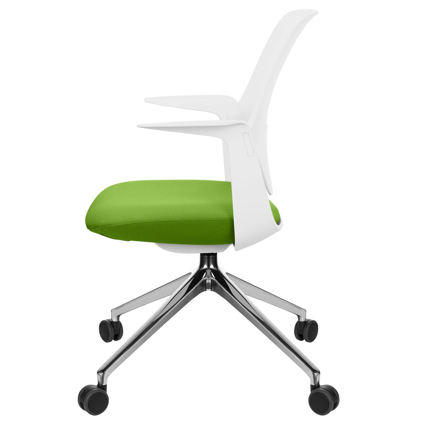 profim - TRILLO PRO swivel chair | Polished aluminum frame, synchronous mechanism, light gray