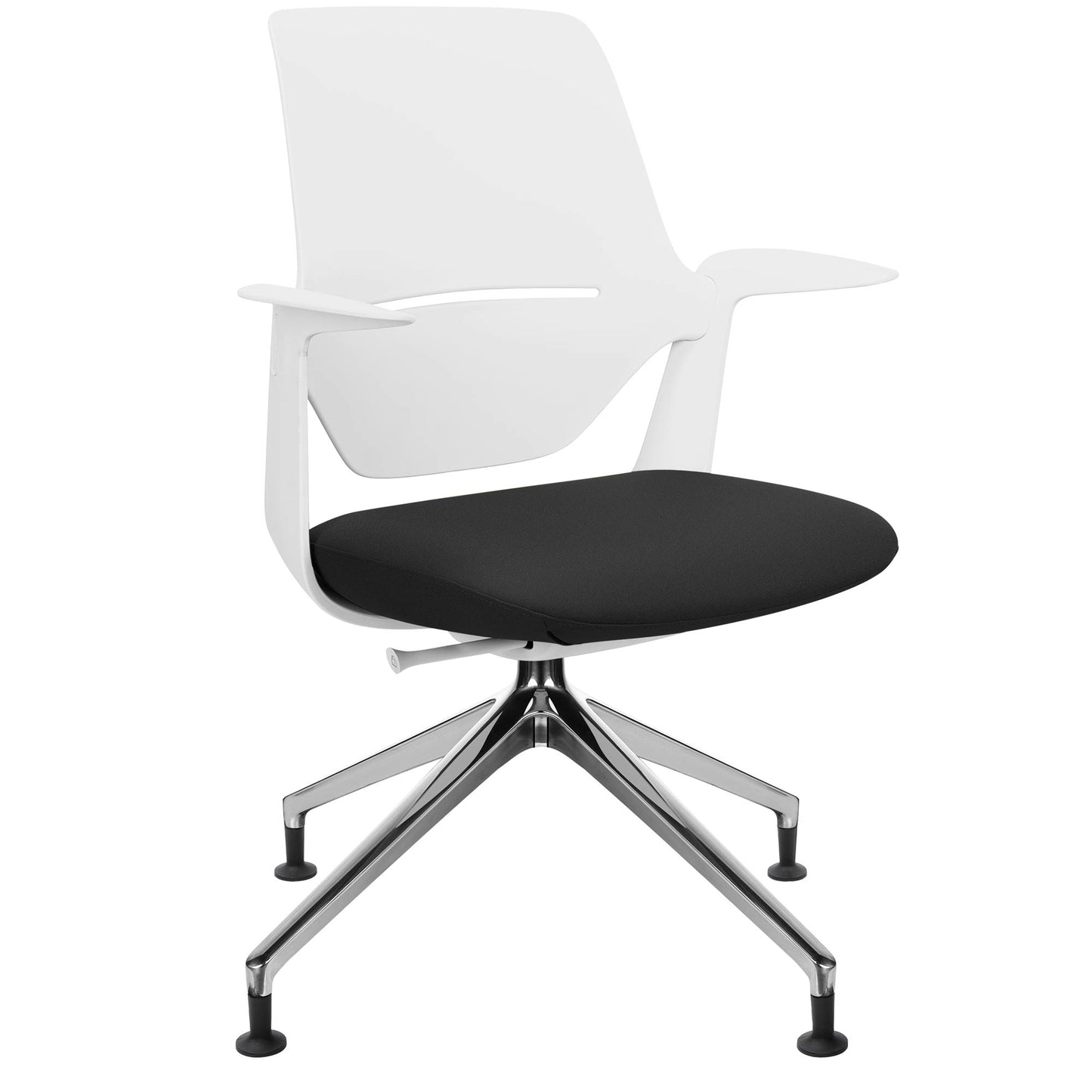 profim - TRILLO PRO swivel chair | Polished aluminum frame, synchronous mechanism, light gray