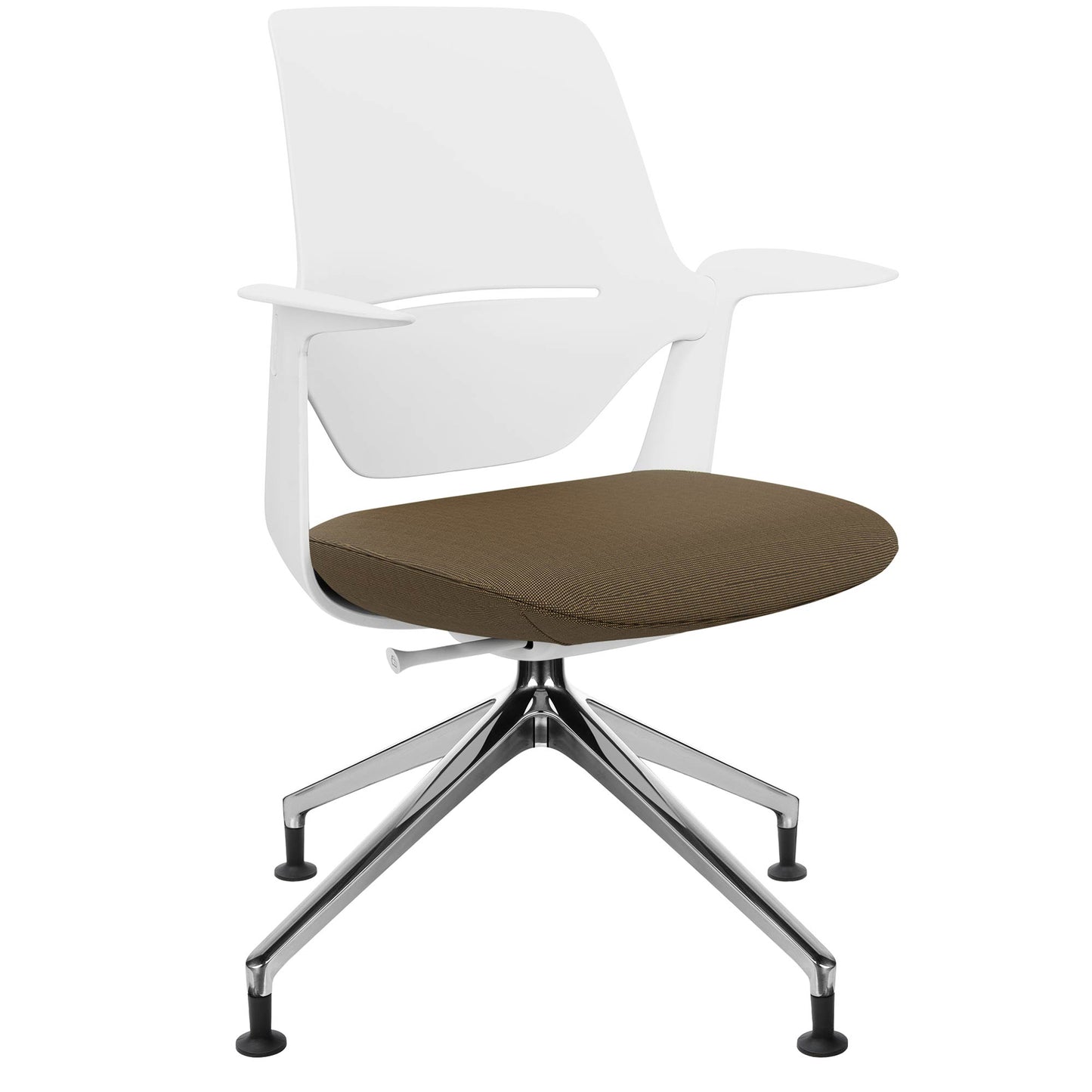 profim - TRILLO PRO swivel chair | Polished aluminum frame, synchronous mechanism, light gray