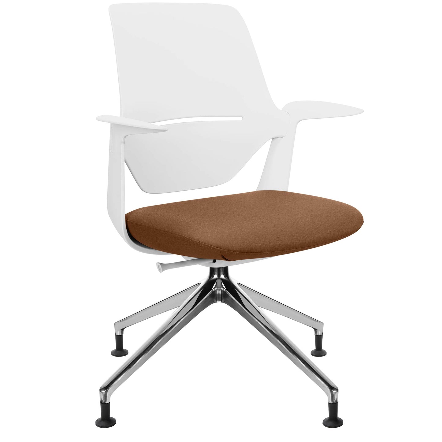 profim - TRILLO PRO swivel chair | Polished aluminum frame, synchronous mechanism, light gray