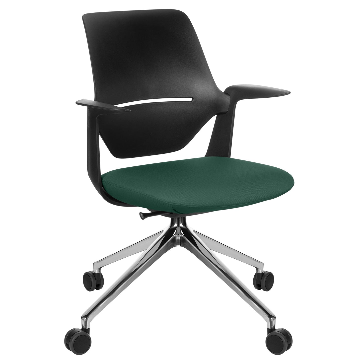 profim - TRILLO PRO Chaise dogging | Cadre poli en aluminium, mécanique synchrone, noir