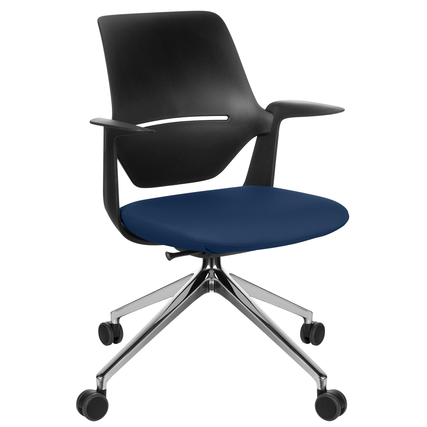 profim - TRILLO PRO Chaise dogging | Cadre poli en aluminium, mécanique synchrone, noir
