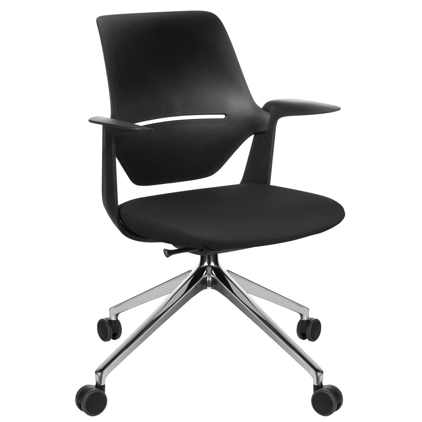 profim - TRILLO PRO Chaise dogging | Cadre poli en aluminium, mécanique synchrone, noir