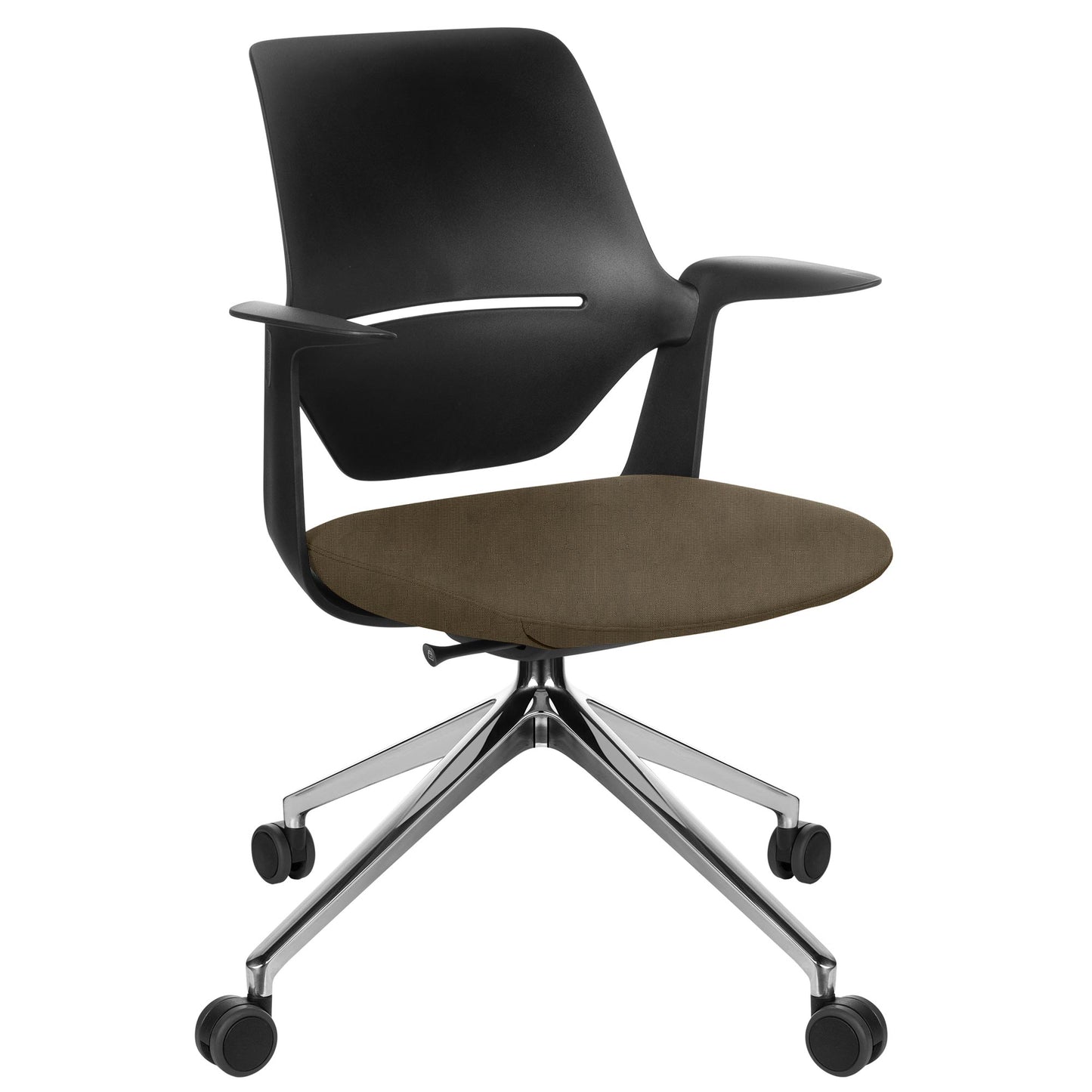 profim - TRILLO PRO Chaise dogging | Cadre poli en aluminium, mécanique synchrone, noir