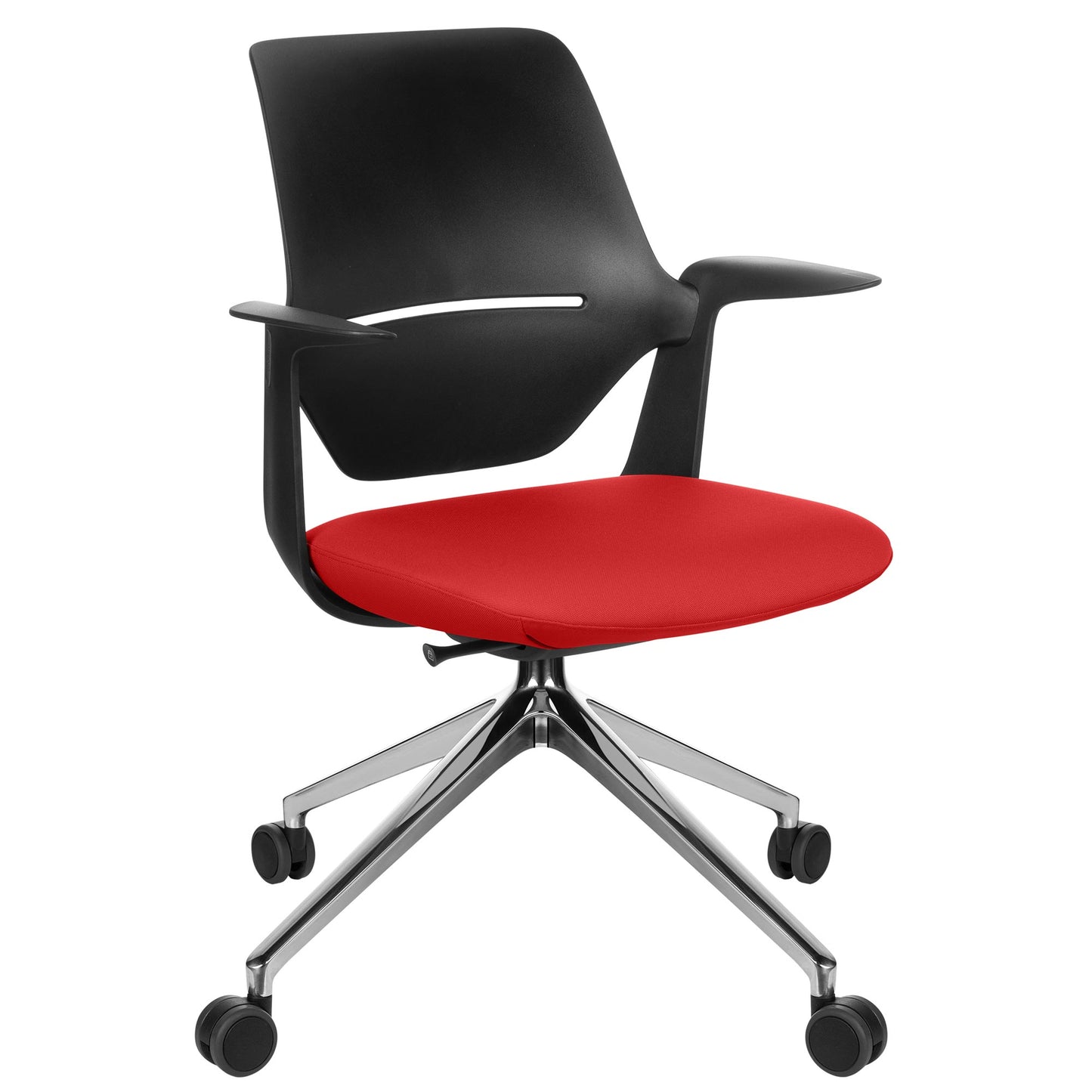 profim - TRILLO PRO Chaise dogging | Cadre poli en aluminium, mécanique synchrone, noir