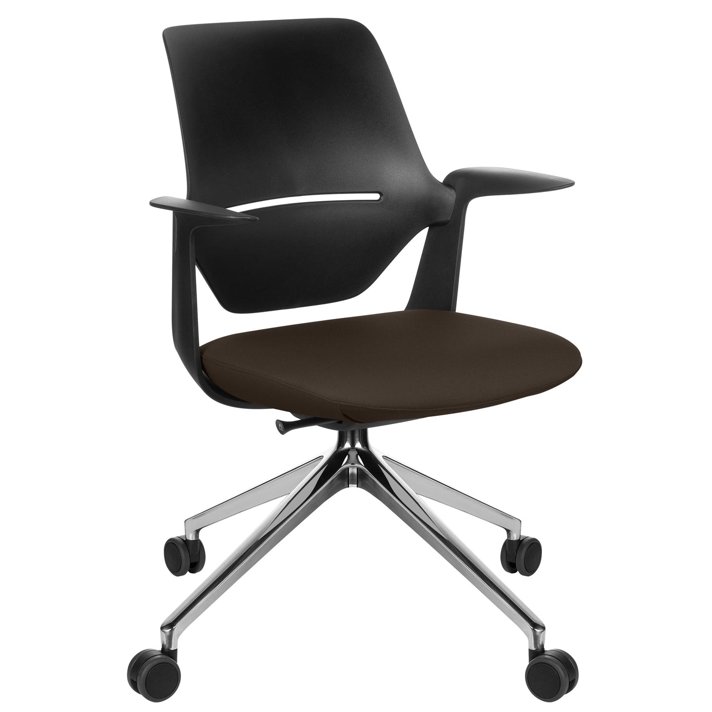 profim - TRILLO PRO Chaise dogging | Cadre poli en aluminium, mécanique synchrone, noir