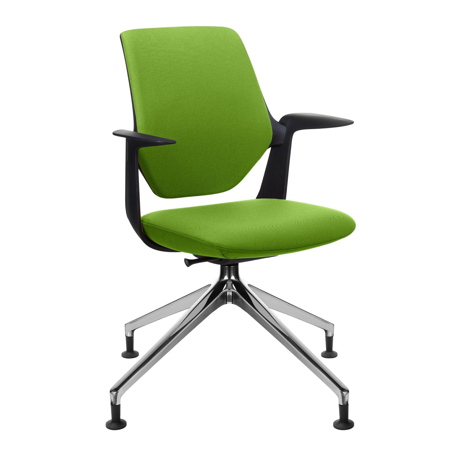 profim - TRILLO PRO Chaise dogging | Cadre poli en aluminium, dossier rembourré, mécanique synchrone, noir