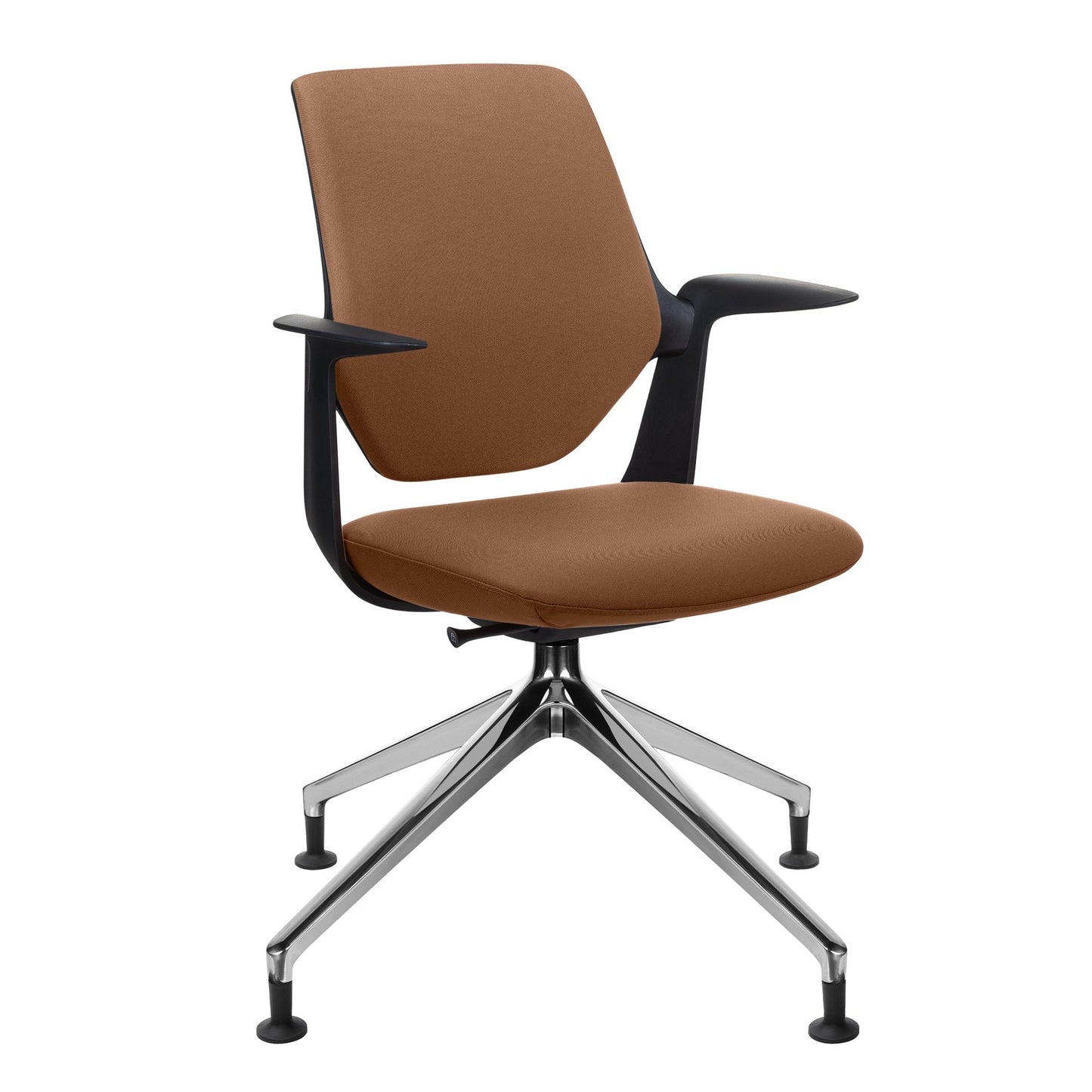 profim - TRILLO PRO Chaise dogging | Cadre poli en aluminium, dossier rembourré, mécanique synchrone, noir