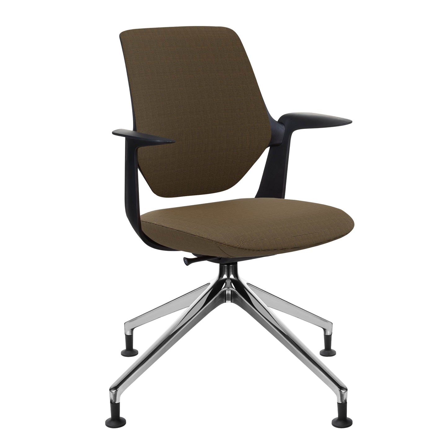 profim - TRILLO PRO Chaise dogging | Cadre poli en aluminium, dossier rembourré, mécanique synchrone, noir
