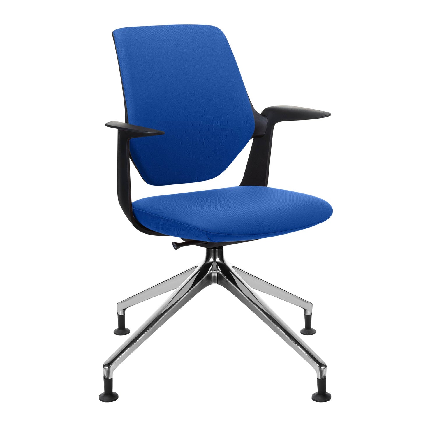 profim - TRILLO PRO Chaise dogging | Cadre poli en aluminium, dossier rembourré, mécanique synchrone, noir