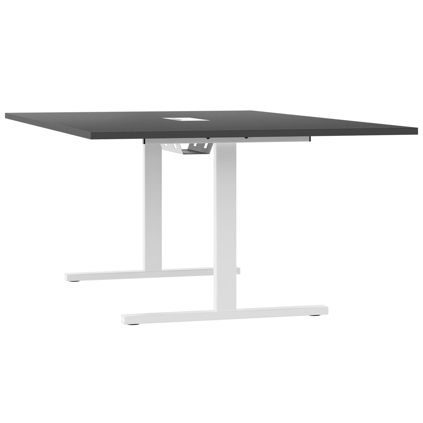 T-EASY Tableau de conférence | 2000 x 1200 mm (8 - 10 personnes), électrifiée, anthracite