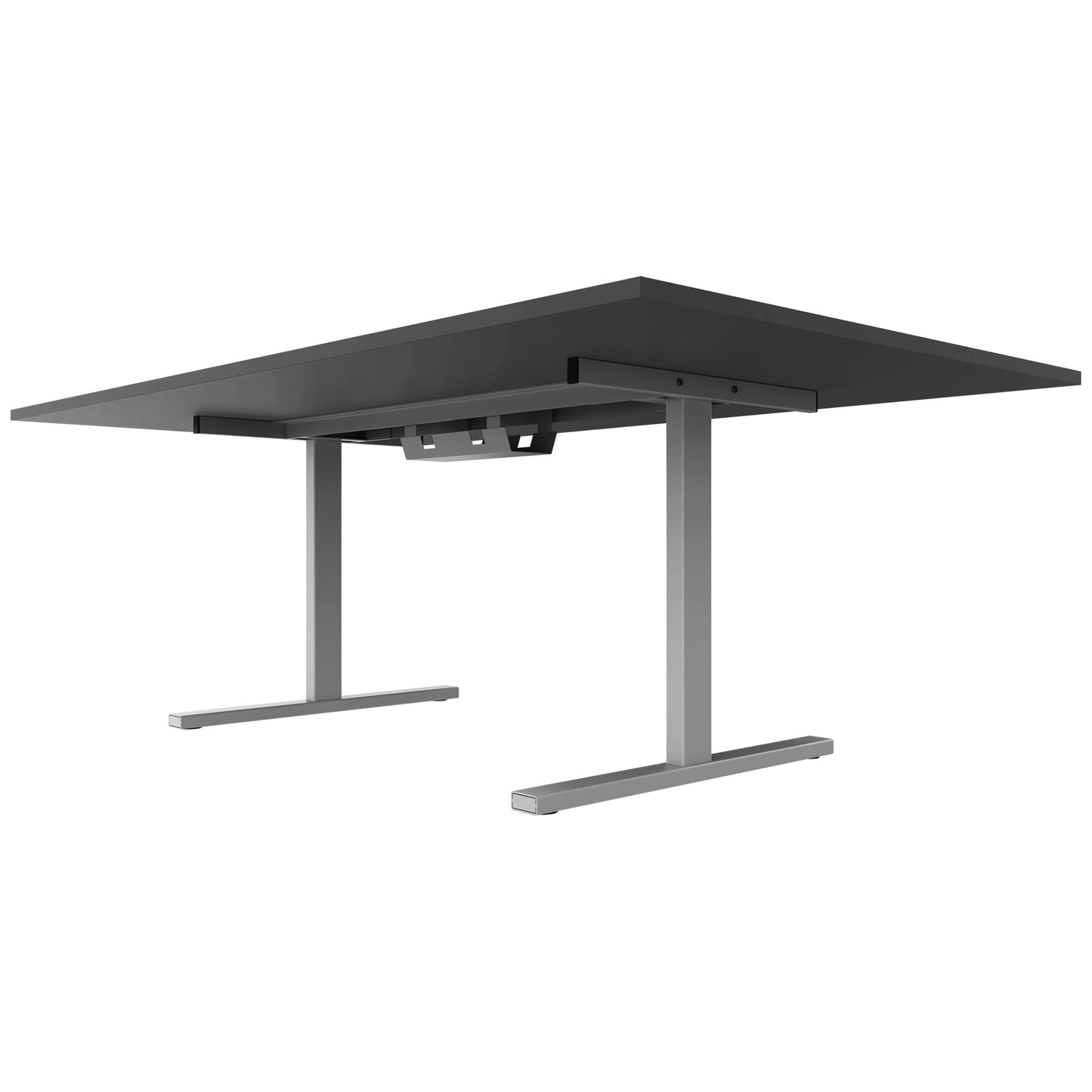 T-EASY Tableau de conférence | 2000 x 1200 mm (8 - 10 personnes), électrifiée, anthracite