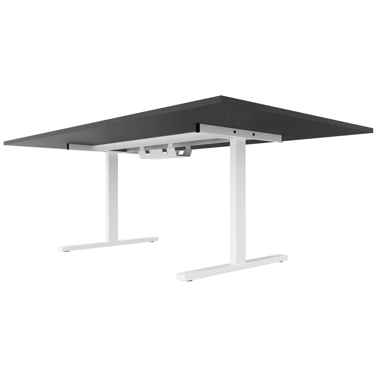 T-EASY Tableau de conférence | 2000 x 1200 mm (8 - 10 personnes), électrifiée, anthracite
