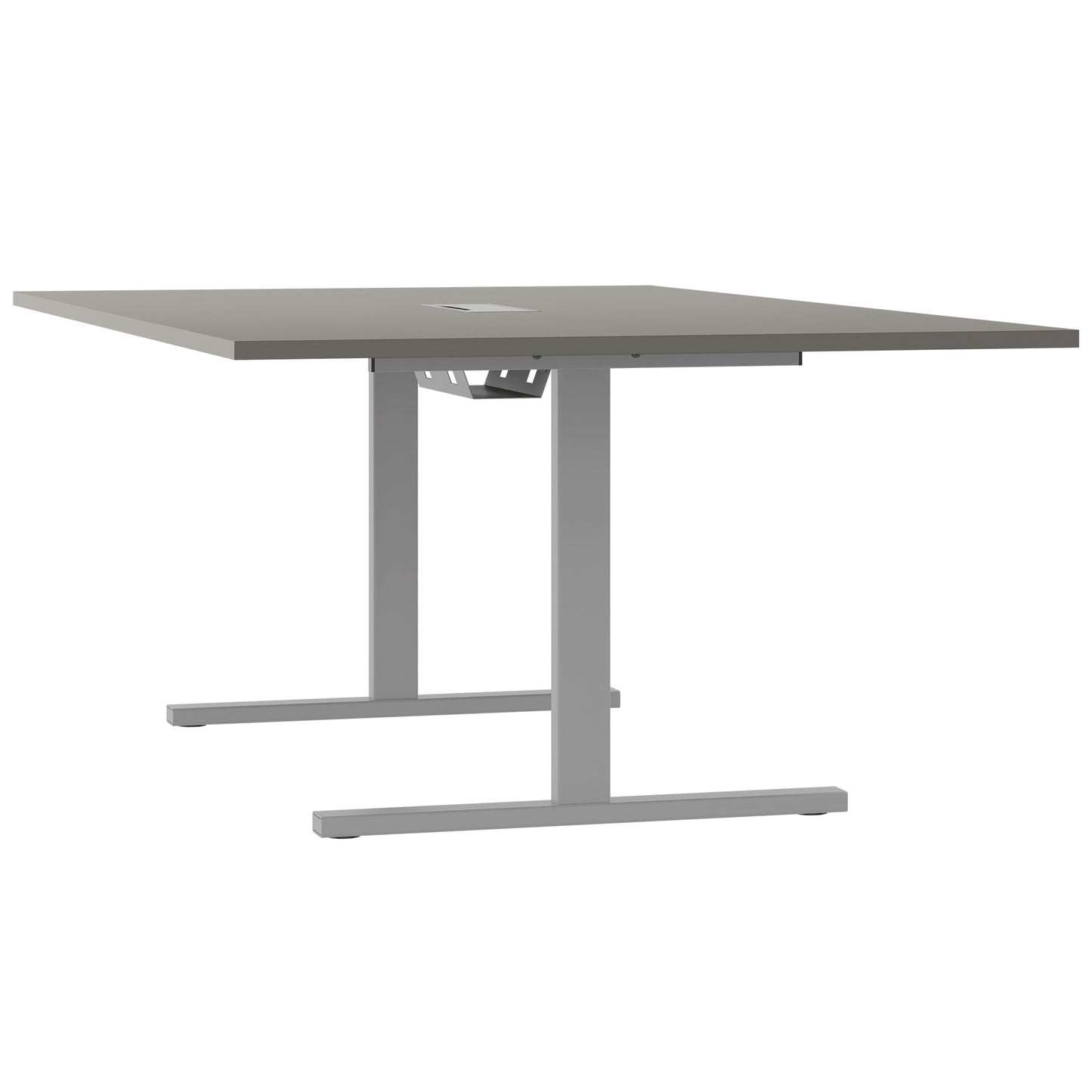 T-EASY Tabella della conferenza | 2000 x 1200 mm (8-10 persone), grigio elettrificato, cubanite