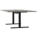 T-EASY Konferenztisch | 2000 x 1200 mm (8 - 10 Personen), elektrifiziert, Cubanitgrau - 4 Thumbnail Image