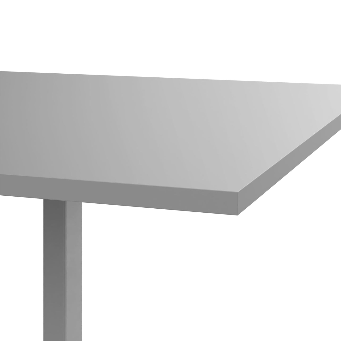 T-EASY Tableau de conférence | 2000 x 1200 mm (8 - 10 personnes), électrifié, gris perlé
