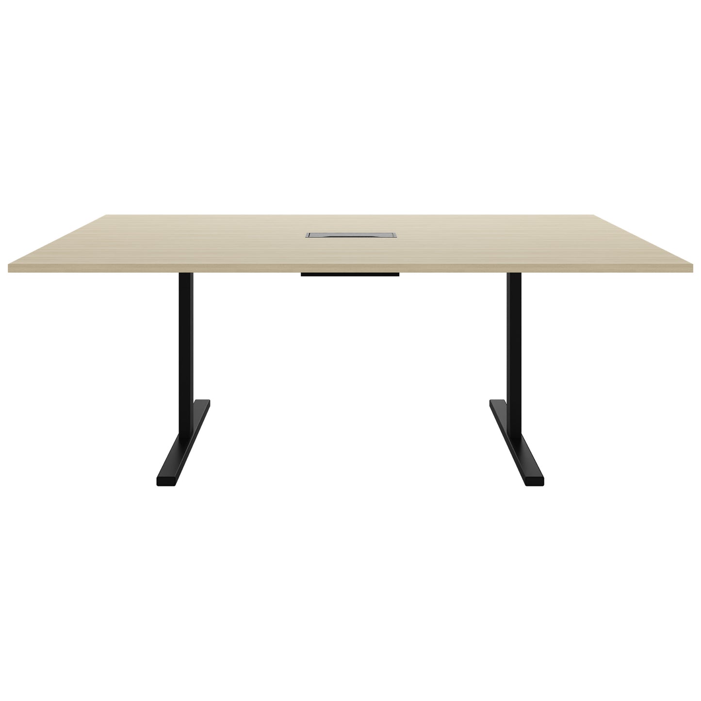 T-EASY Konferenztisch | 2000 x 1200 mm (8 - 10 Personen), elektrifiziert, Sandesche