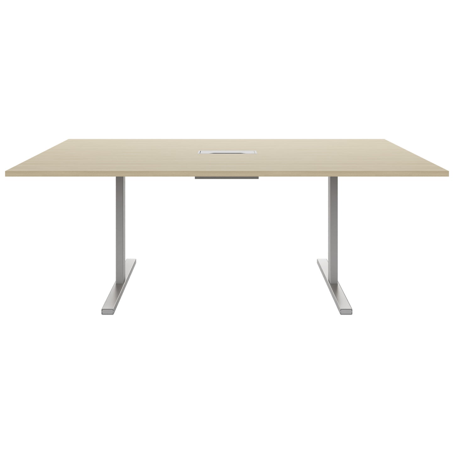 T-EASY Konferenztisch | 2000 x 1200 mm (8 - 10 Personen), elektrifiziert, Sandesche