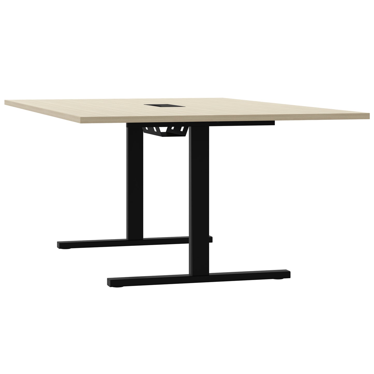 T-EASY Konferenztisch | 2000 x 1200 mm (8 - 10 Personen), elektrifiziert, Sandesche