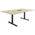 T-EASY Konferenztisch | 2000 x 1200 mm (8 - 10 Personen), elektrifiziert, Sandesche