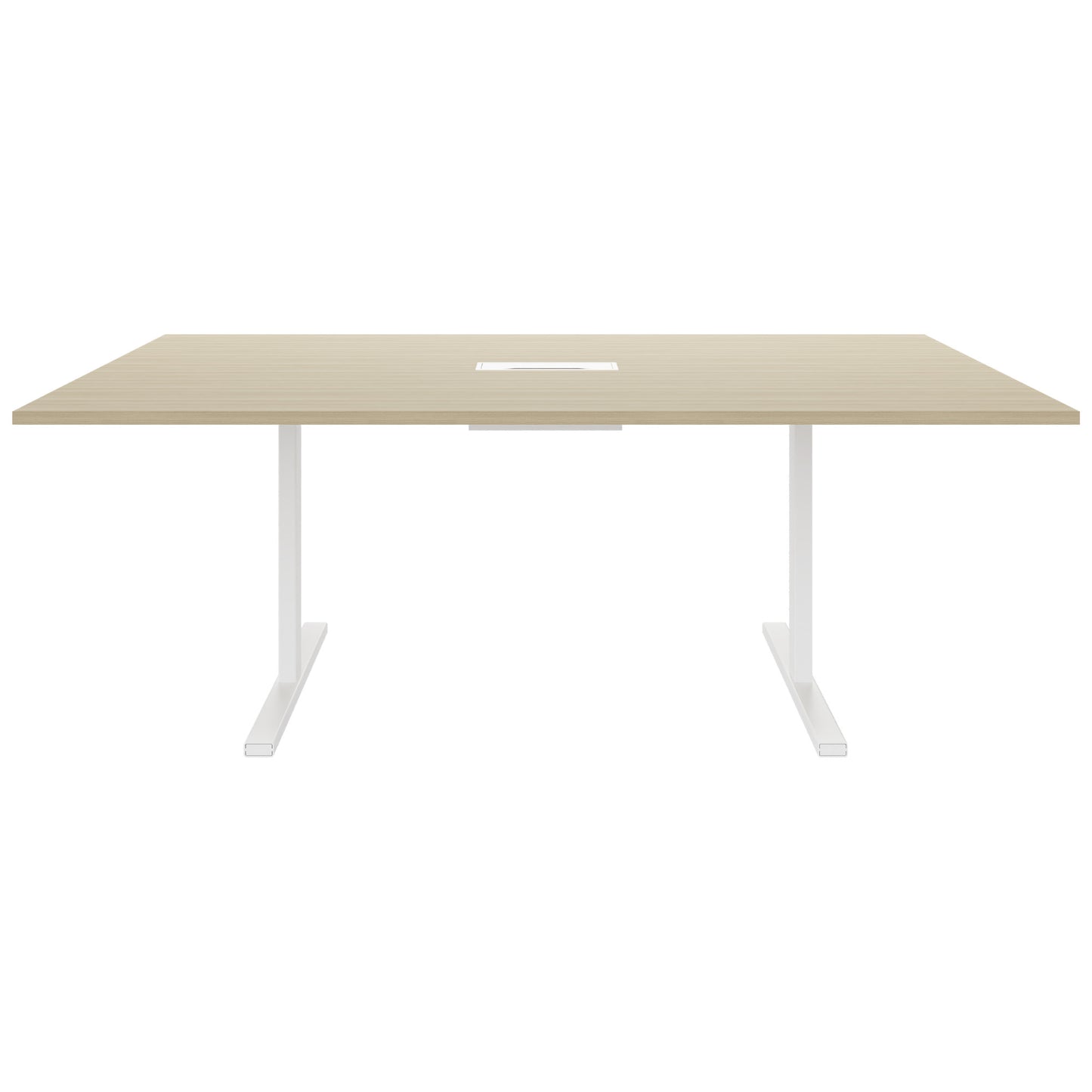 T-EASY Konferenztisch | 2000 x 1200 mm (8 - 10 Personen), elektrifiziert, Sandesche