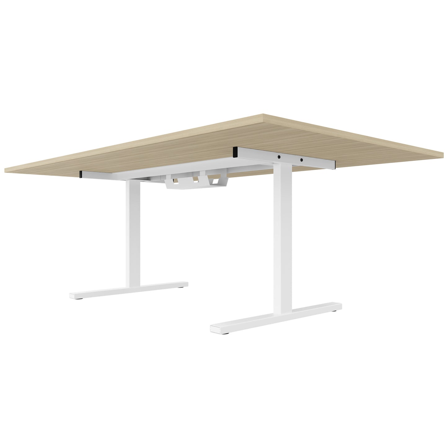 T-EASY Konferenztisch | 2000 x 1200 mm (8 - 10 Personen), elektrifiziert, Sandesche